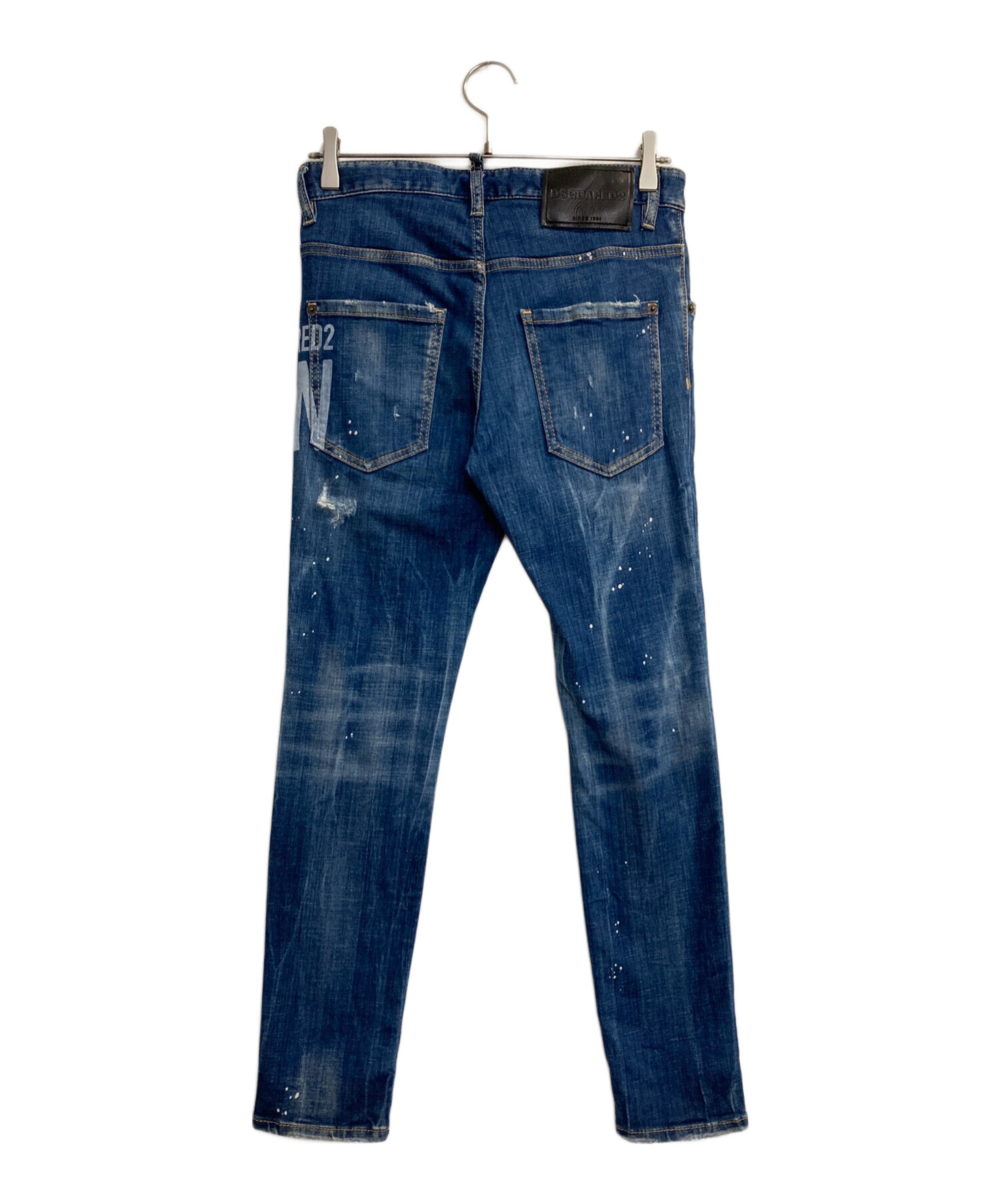 中古・古着通販】DSQUARED2 (ディースクエアード) ペイントダメージ