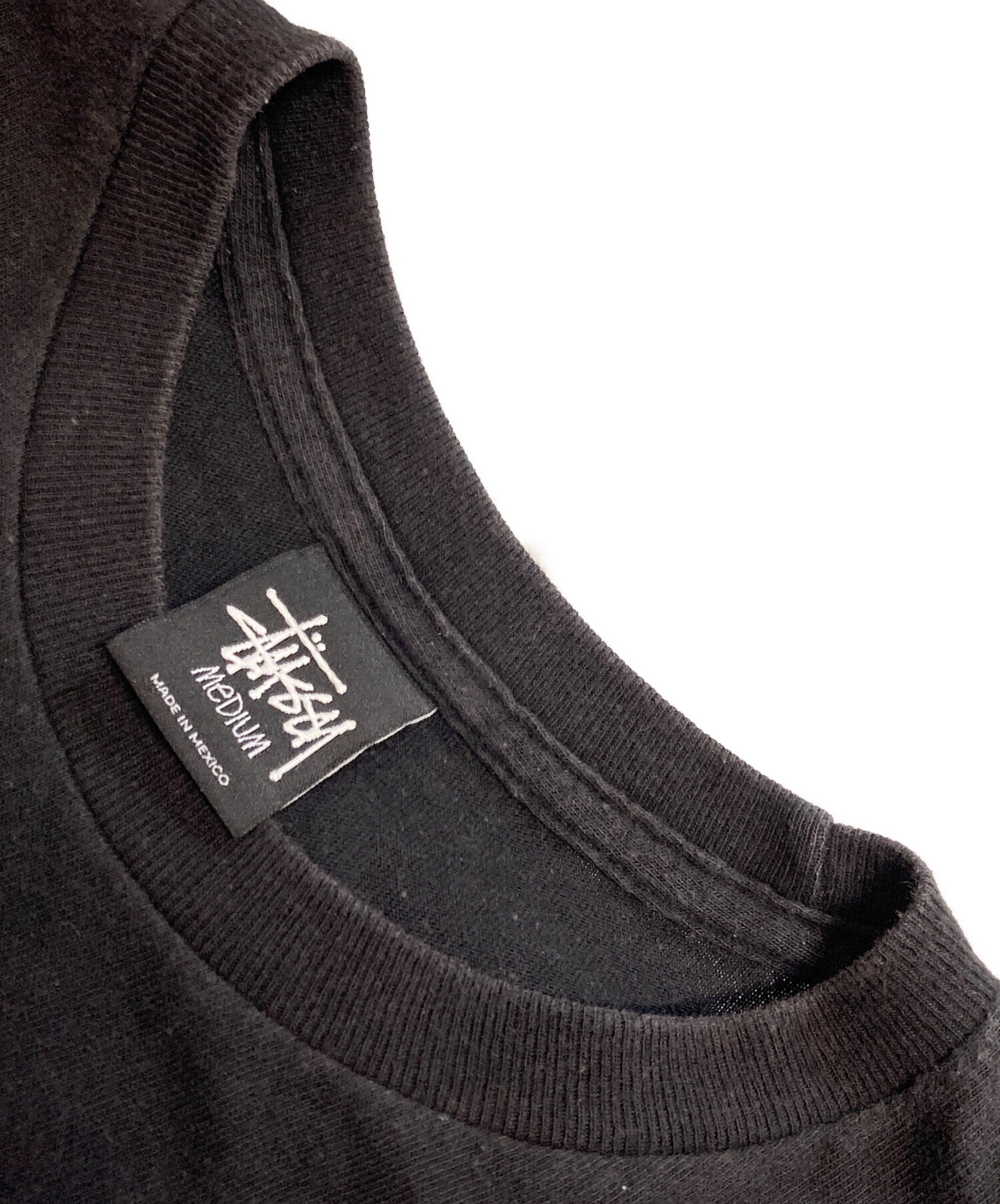 中古・古着通販】stussy (ステューシー) OIL WORKS S/S TEE ブラック