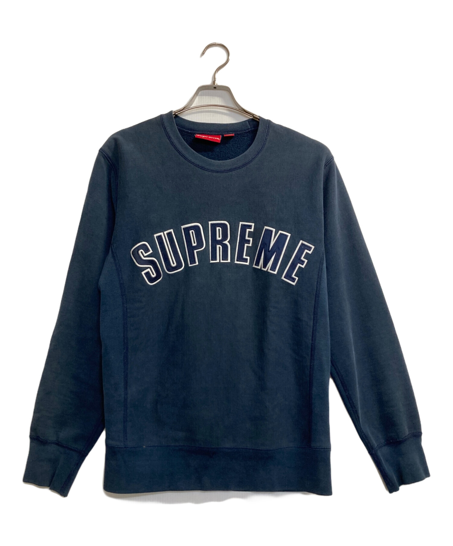 supreme アーチロゴ クルーネック arc logo 【公式通販】