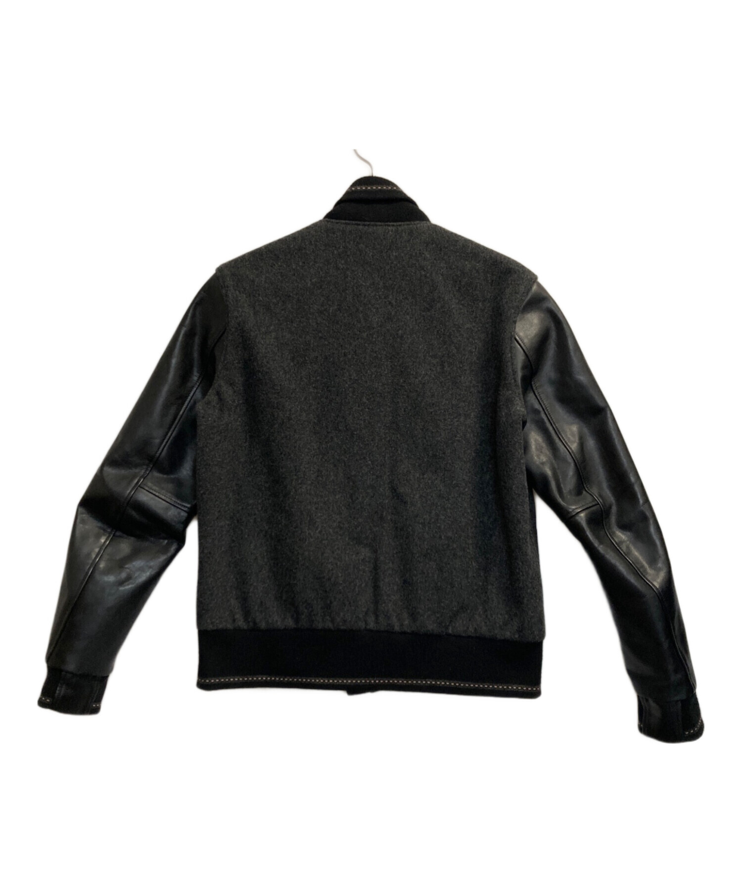 LADMUSICIAN レザー スタジャン 中綿シンサレート 中古・古着通販】LAD MUSICIAN (ラッドミュージシャン) レザースリーブ