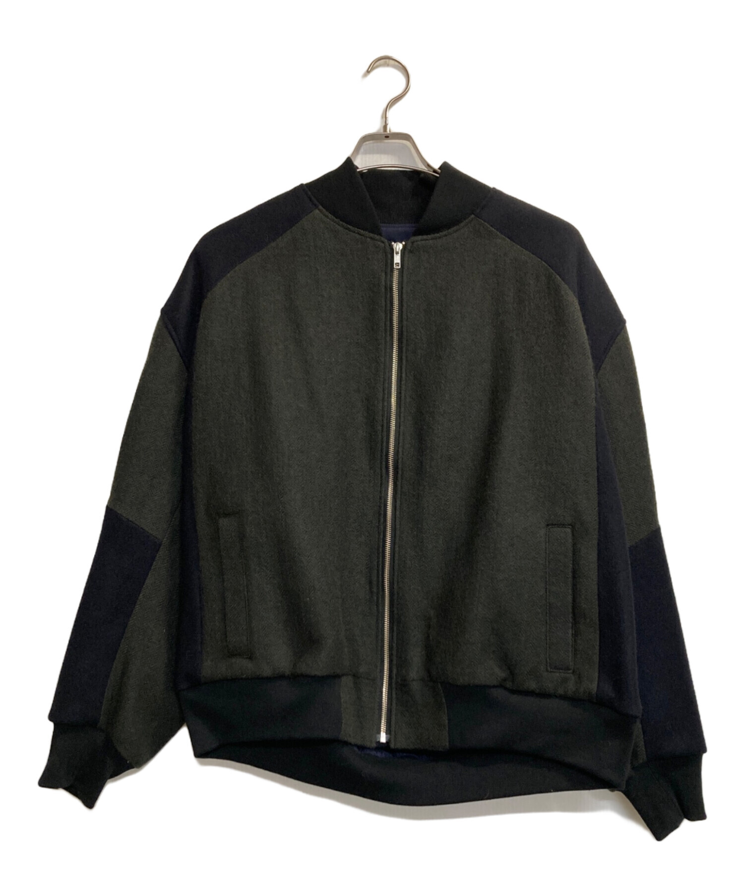 中古・古着通販】cotemer (コートメール) 切替ウールボンバー 