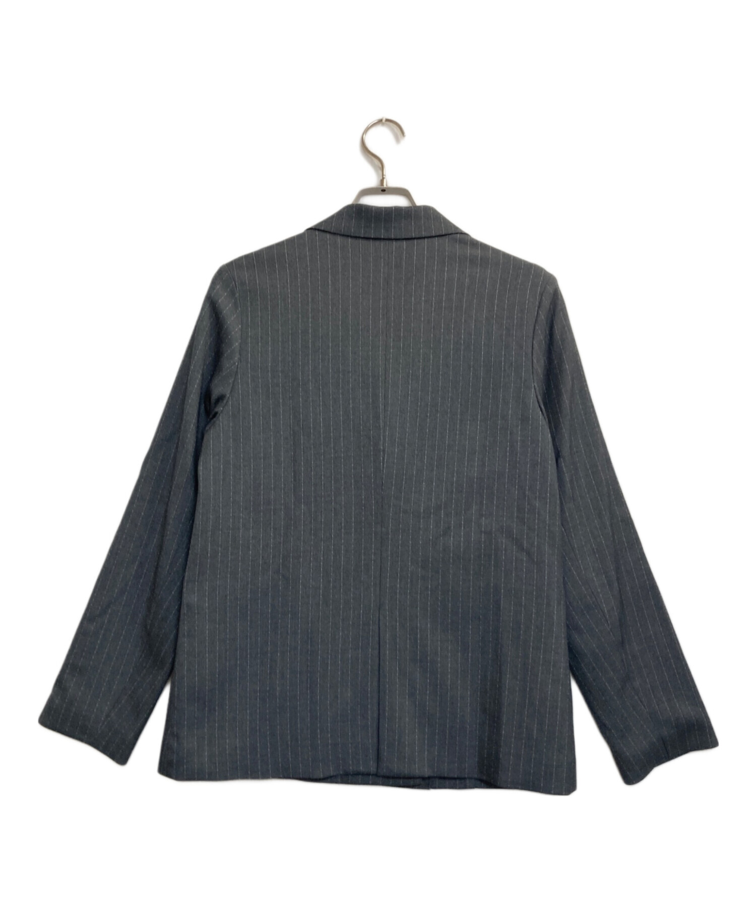 NATURAL BEAUTY BASIC ネイビージャケット　裏地ストライプ NATURAL BEAUTY BASIC - NATURAL BEAUTY BASIC ナチュラルビューティー