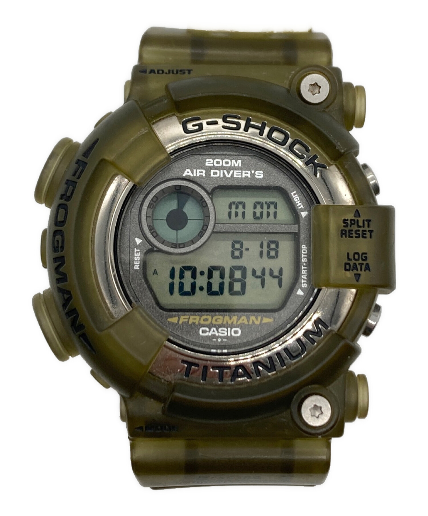 中古・古着通販】CASIO (カシオ) FROGMAN/デジタルウォッチ カーキ 