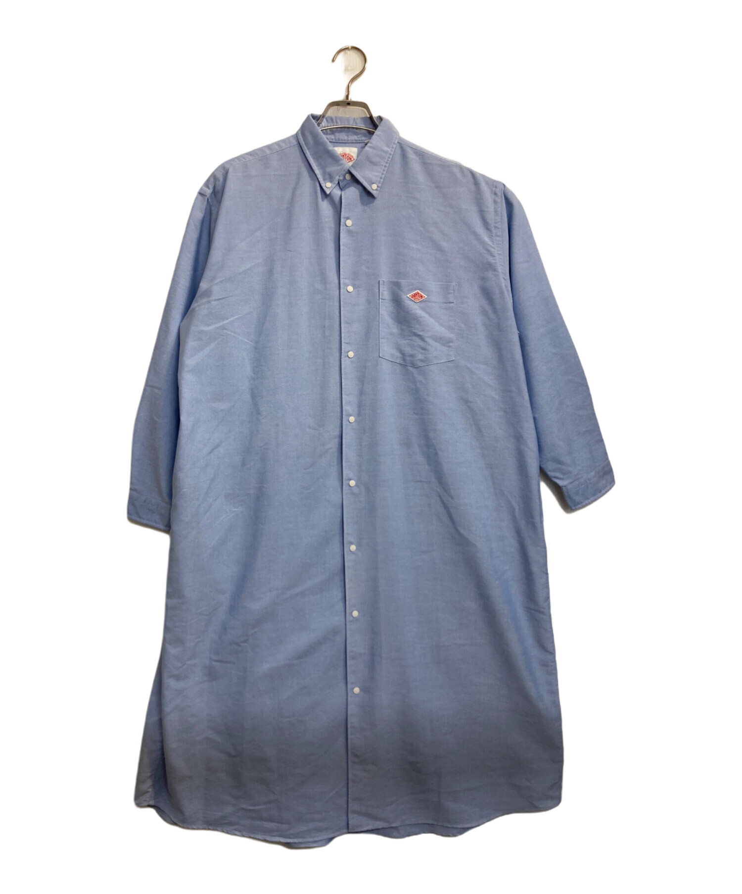 中古・古着通販】DANTON (ダントン) スナップボタンシャツワンピース