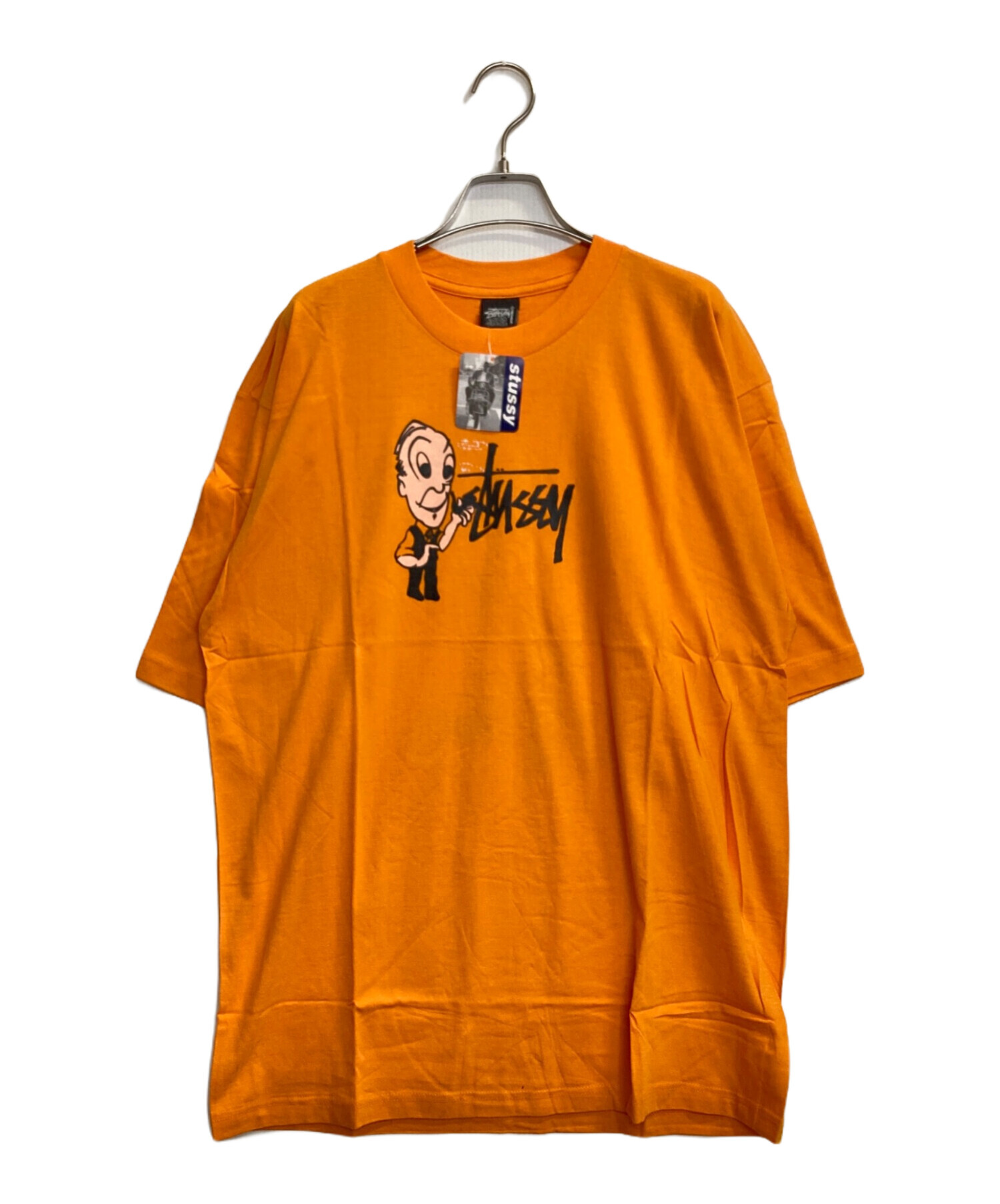 中古・古着通販】stussy (ステューシー) SMOKING LOGO OLD MAN T 
