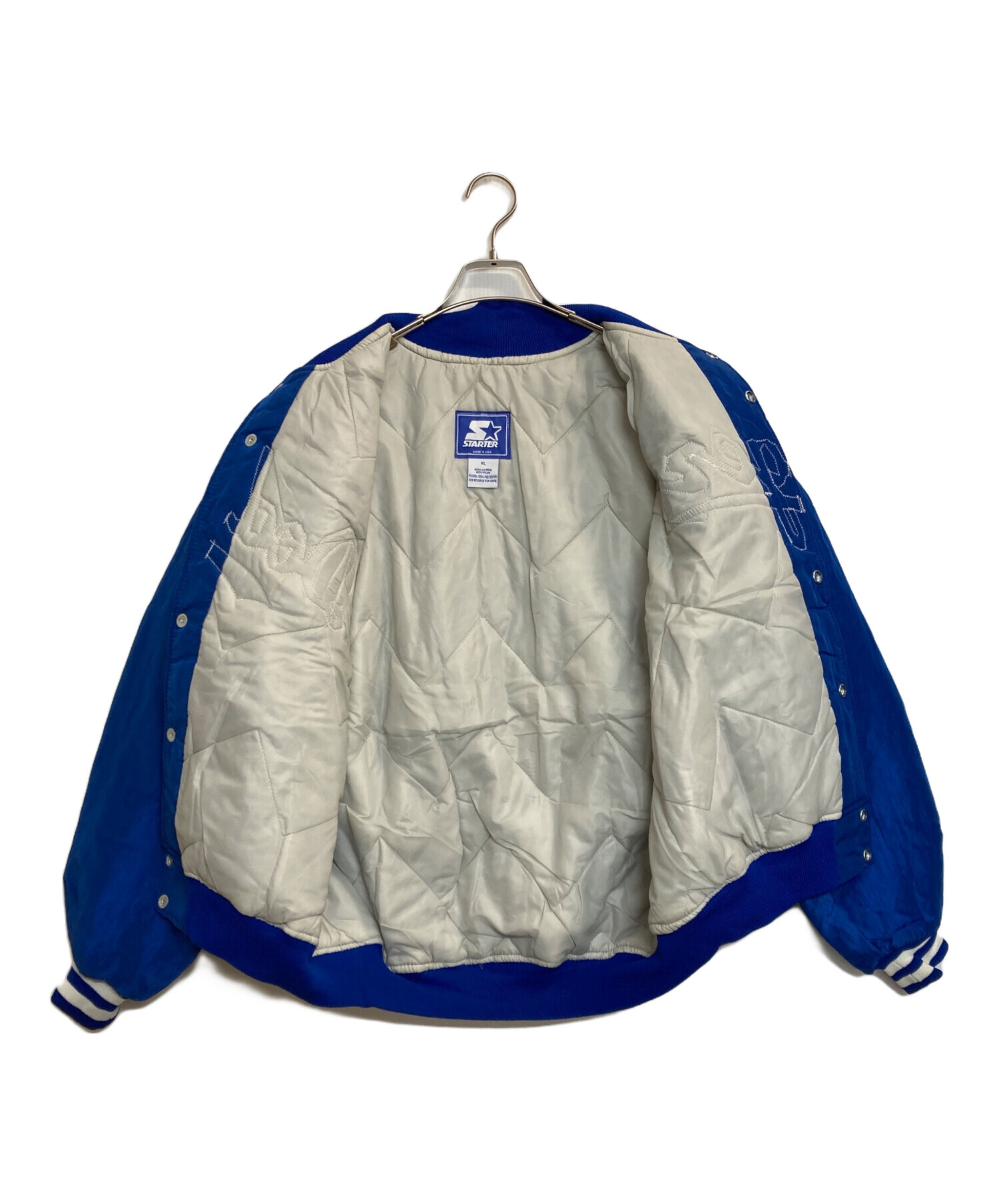 中古・古着通販】STARTER (スターター) スタジャン ブルー サイズ:XL