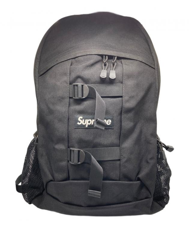 supreme 14ss バックパック　backpack シュプリーム 中古・古着通販】SUPREME (シュプリーム) 14SS LOGO BACKPACK ブラック