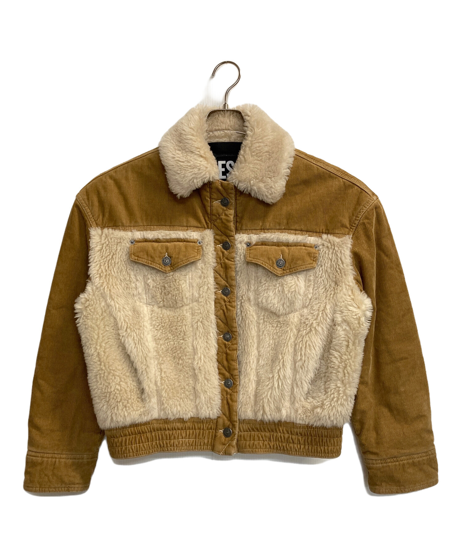 DIESEL　コーデュロイ　ボア　ジャケット　L 中古・古着通販】DIESEL (ディーゼル) W-ARY / コーデュロイボアコンビ