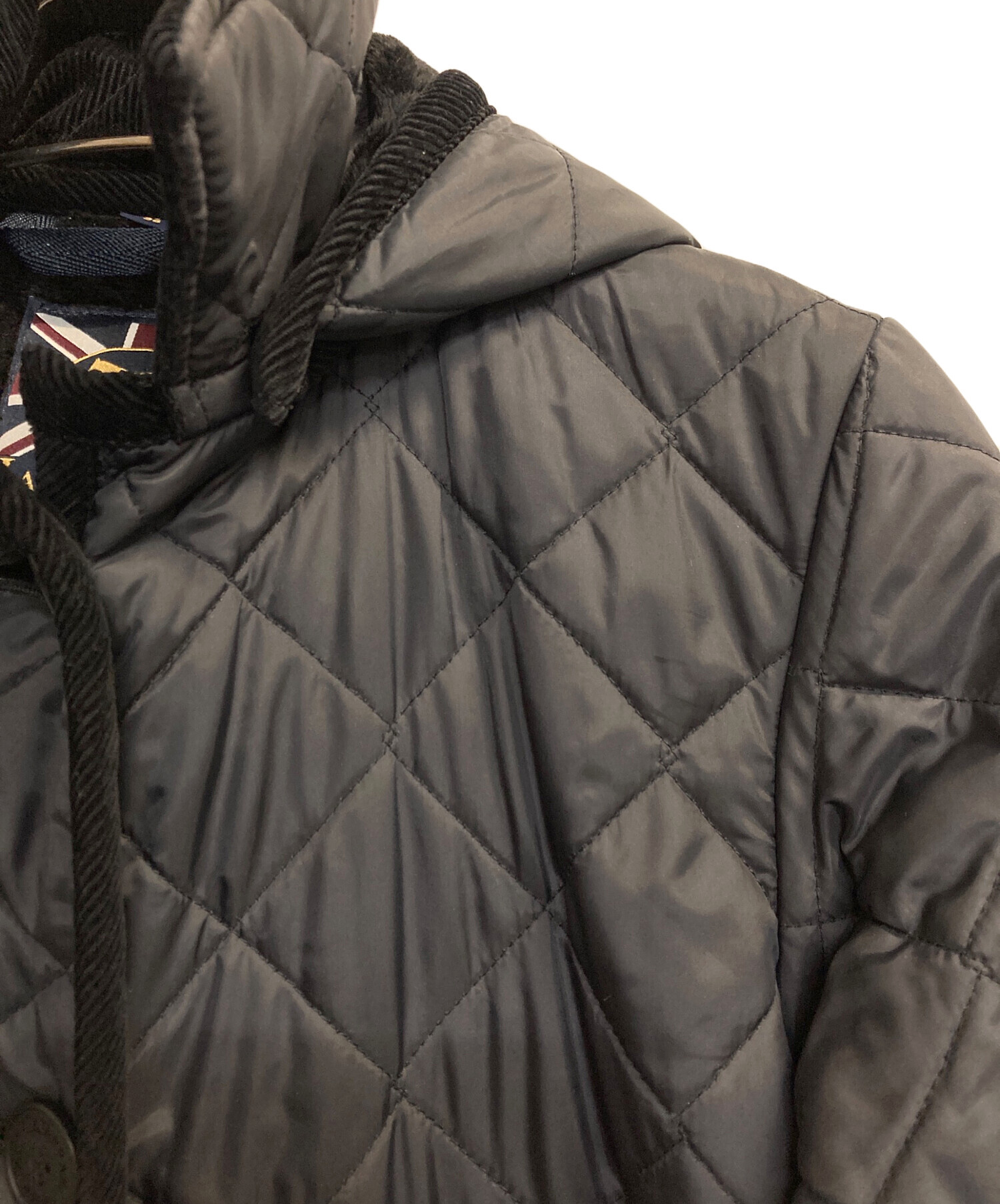 中古・古着通販】LAVENHAM (ラベンハム) 裏ボアキルティングコート