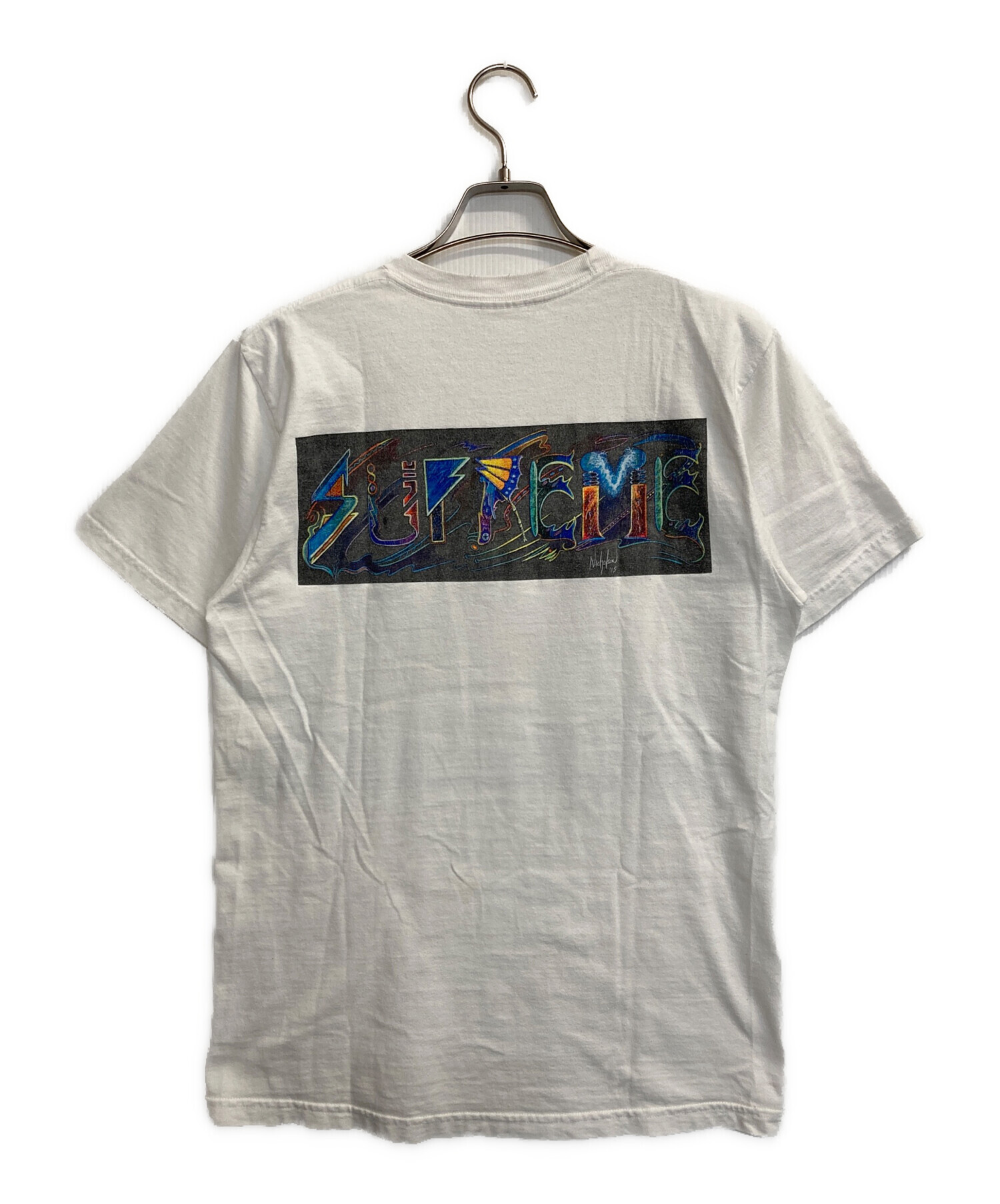 中古・古着通販】SUPREME (シュプリーム) Tシャツ ホワイト サイズ:M 