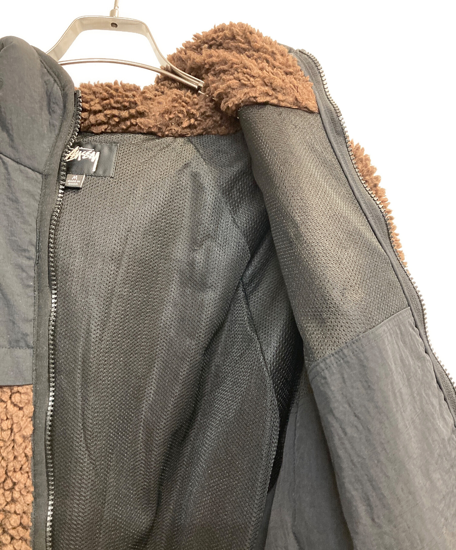 【00s】old stussy デトロイトジャケットタイプ 短丈 ブラウン M 2026年最新】stussy carhartt デトロイトジャケットの人気アイテム