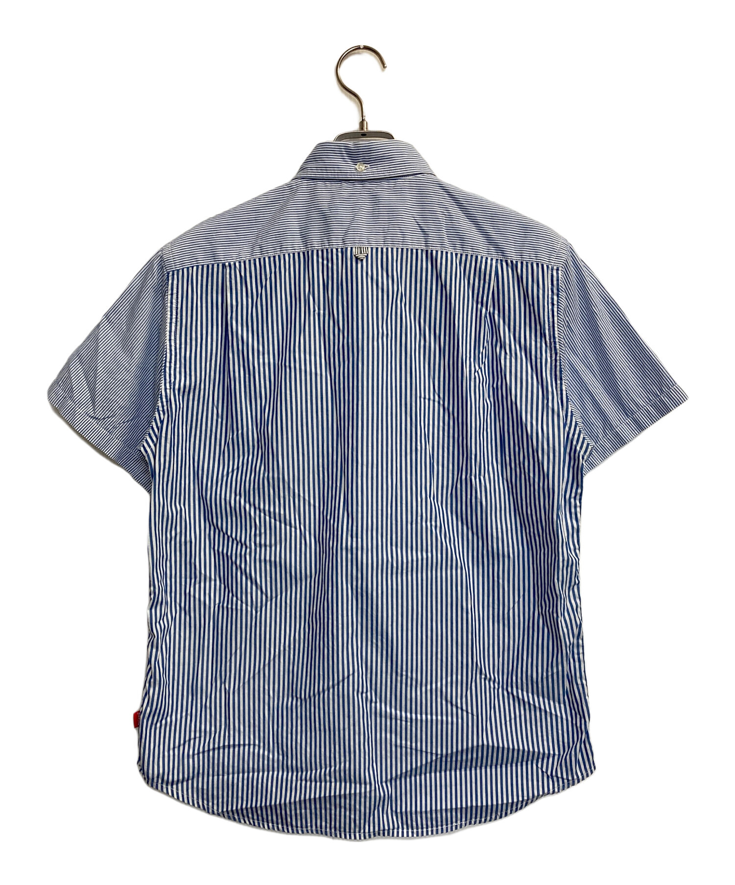 中古・古着通販】stussy (ステューシー) ポケット刺繍ストライプシャツ