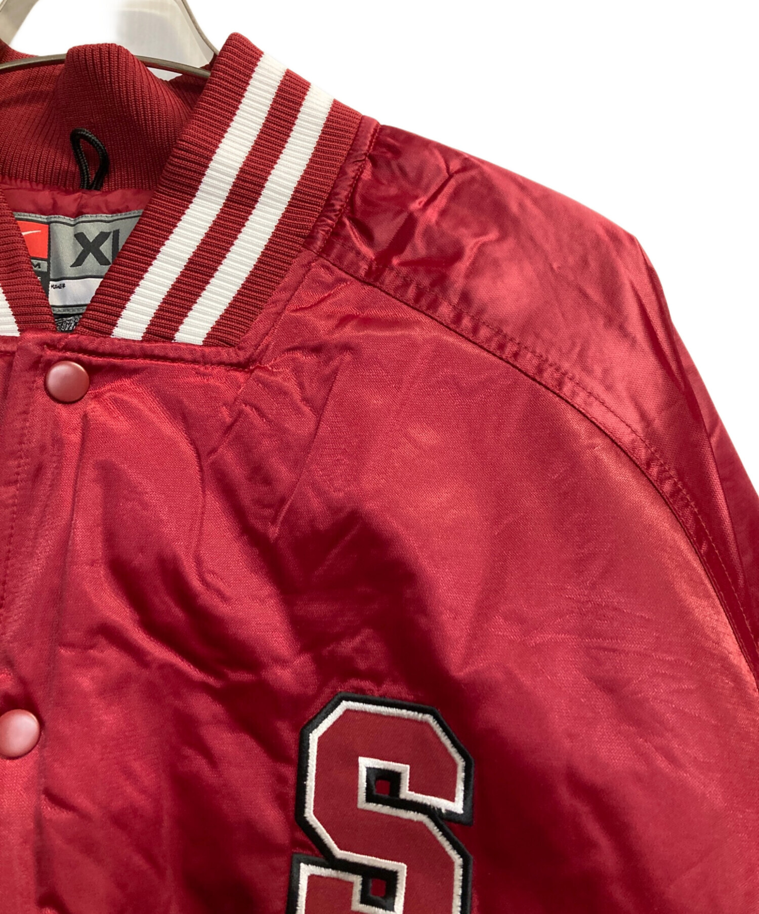 中古・古着通販】NIKE (ナイキ) スタジャン レッド サイズ:LL