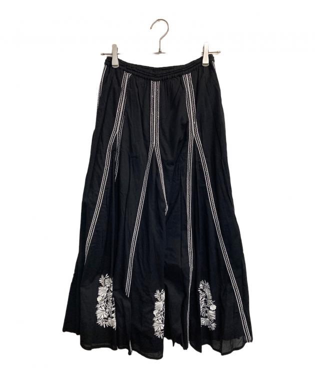 中古・古着通販】ne quittez pas (ヌキテパ) エンブロイダリーロング