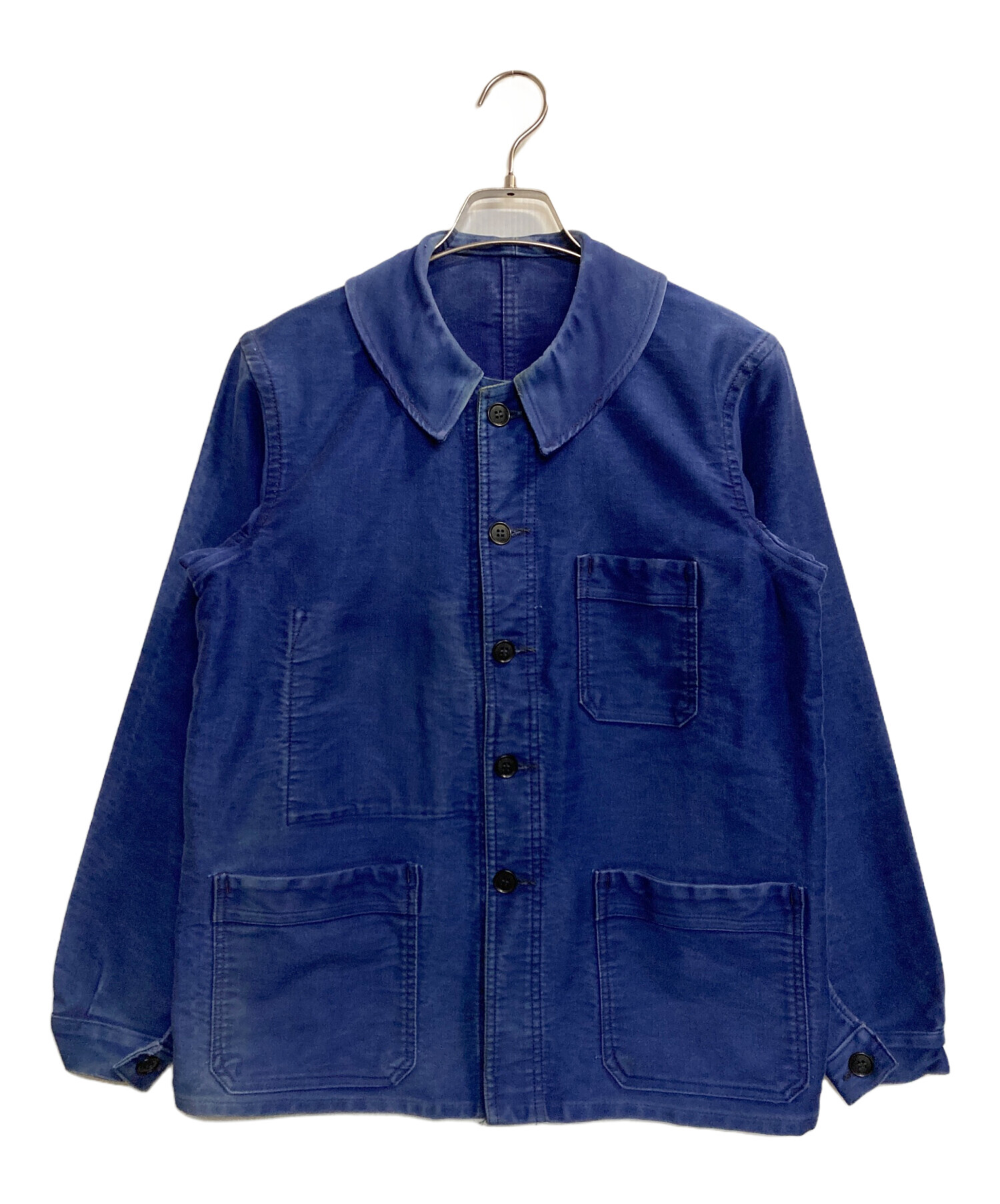 中古・古着通販】VETVOR (ー) フレンチワークジャケット ブルー サイズ