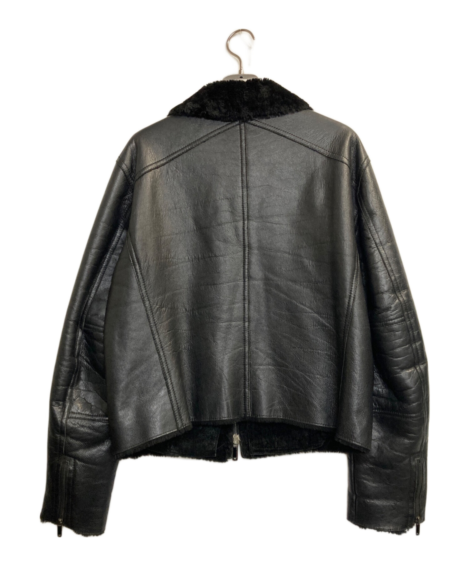 中古・古着通販】EMPORIO ARMANI (エンポリオアルマーニ) レザーボア 