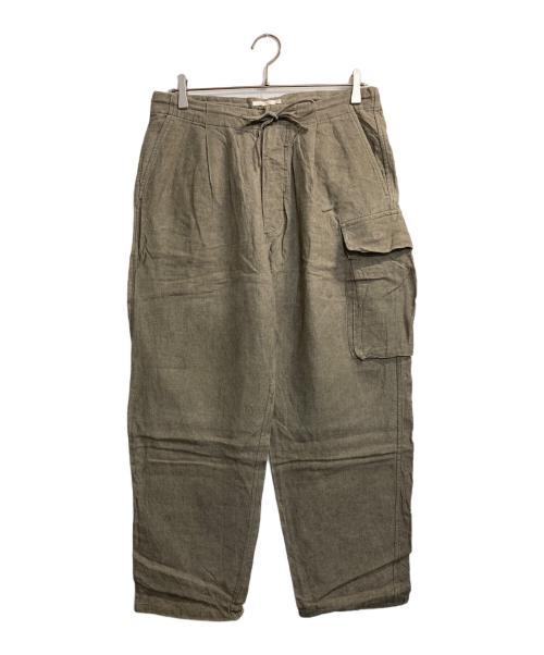 スラックス 21ss blurhms wash linen 5p easy pants 3 中古・古着通販】BLURHMS (ブラームス) Wash Linen 5P Easy Pants