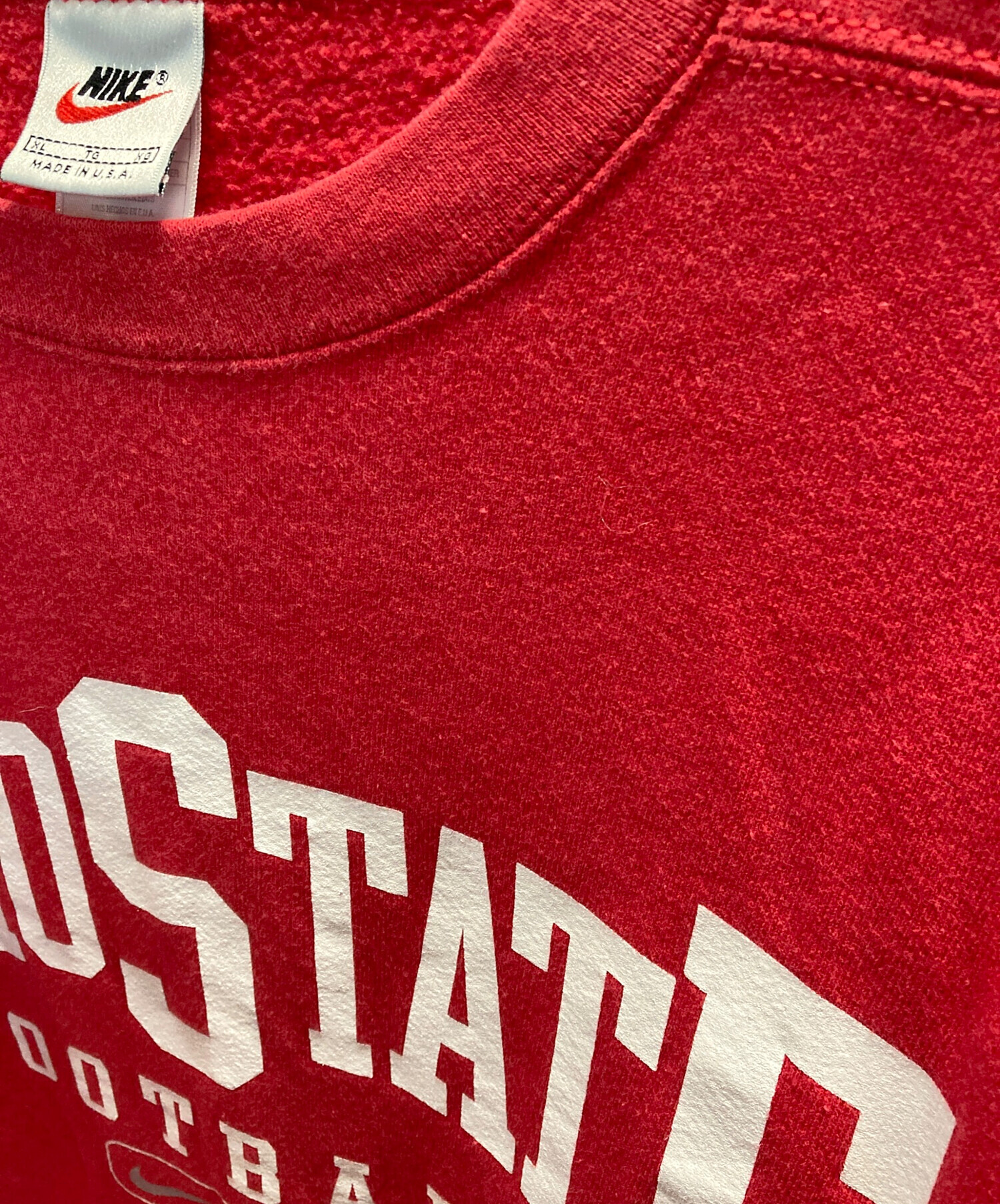 アーセナル Nike トレーニングスウェット 赤 古着 ナイキ ドリルトップ