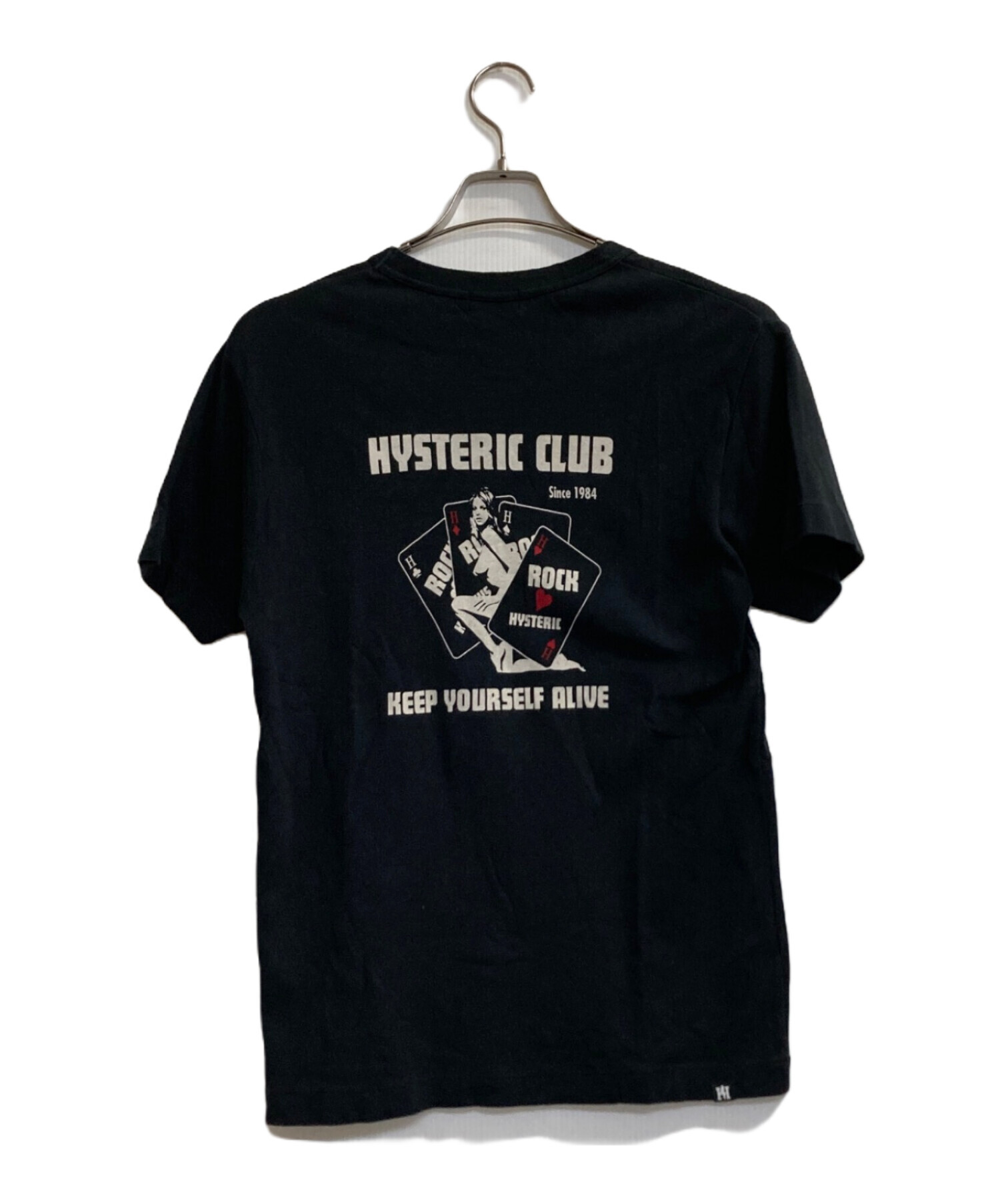 入手困難】ヒステリックグラマーバックプリントロゴ入り Tシャツ 最高 