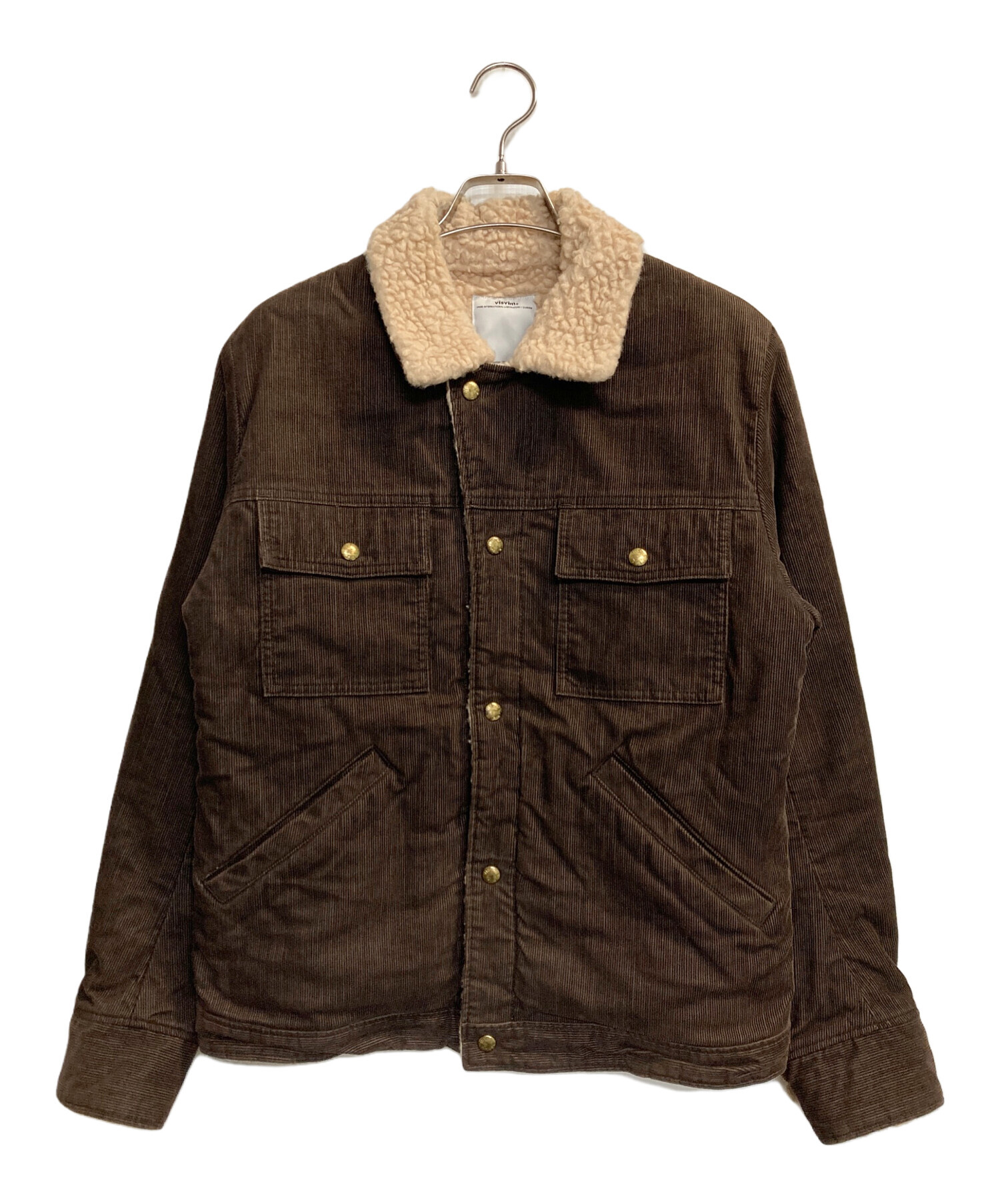 中古・古着通販】VISVIM (ビズビム) CARAVAN JKT SLUB/裏ボア 中古・古着通販】VISVIM (ビズビム) CARAVAN JKT SLUB/裏ボア