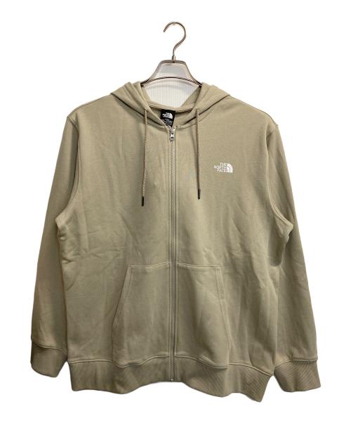 THE NORTH FACE ベージュ フルジップパーカー　試着のみ THE NORTH FACE ベージュ フルジップパーカー M
