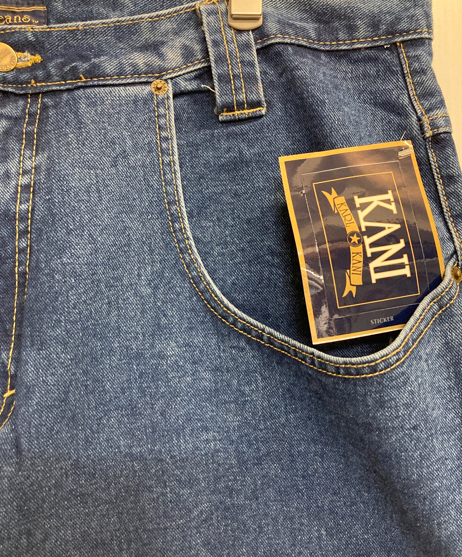 中古・古着通販】KARL KANI (カールカナイ) ロゴプレートバギーデニム