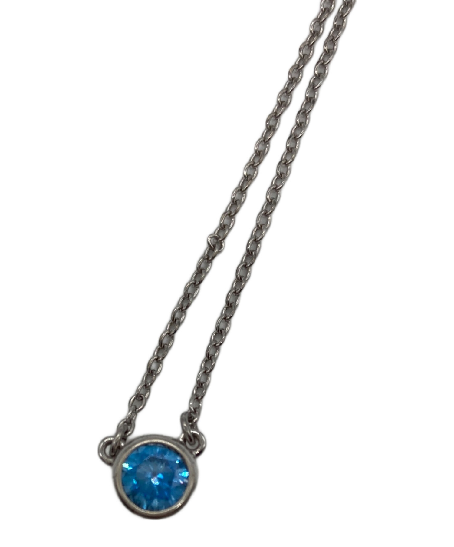 中古・古着通販】TIFFANY & Co. (ティファニー) シルバーネックレス 