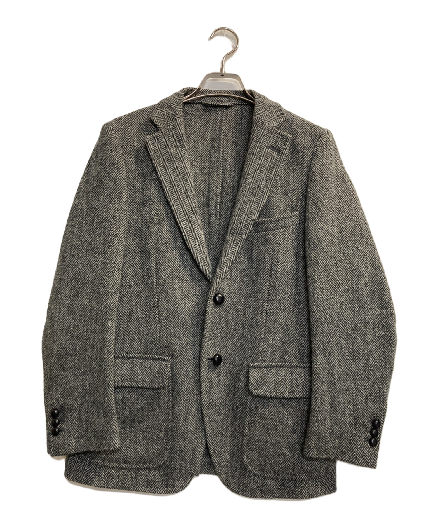 ハリスツイード テーラードジャケット ヘリンボーン new&lingwood HARRIS TWEED SALE ジャケット テーラード ブレザー ハリス