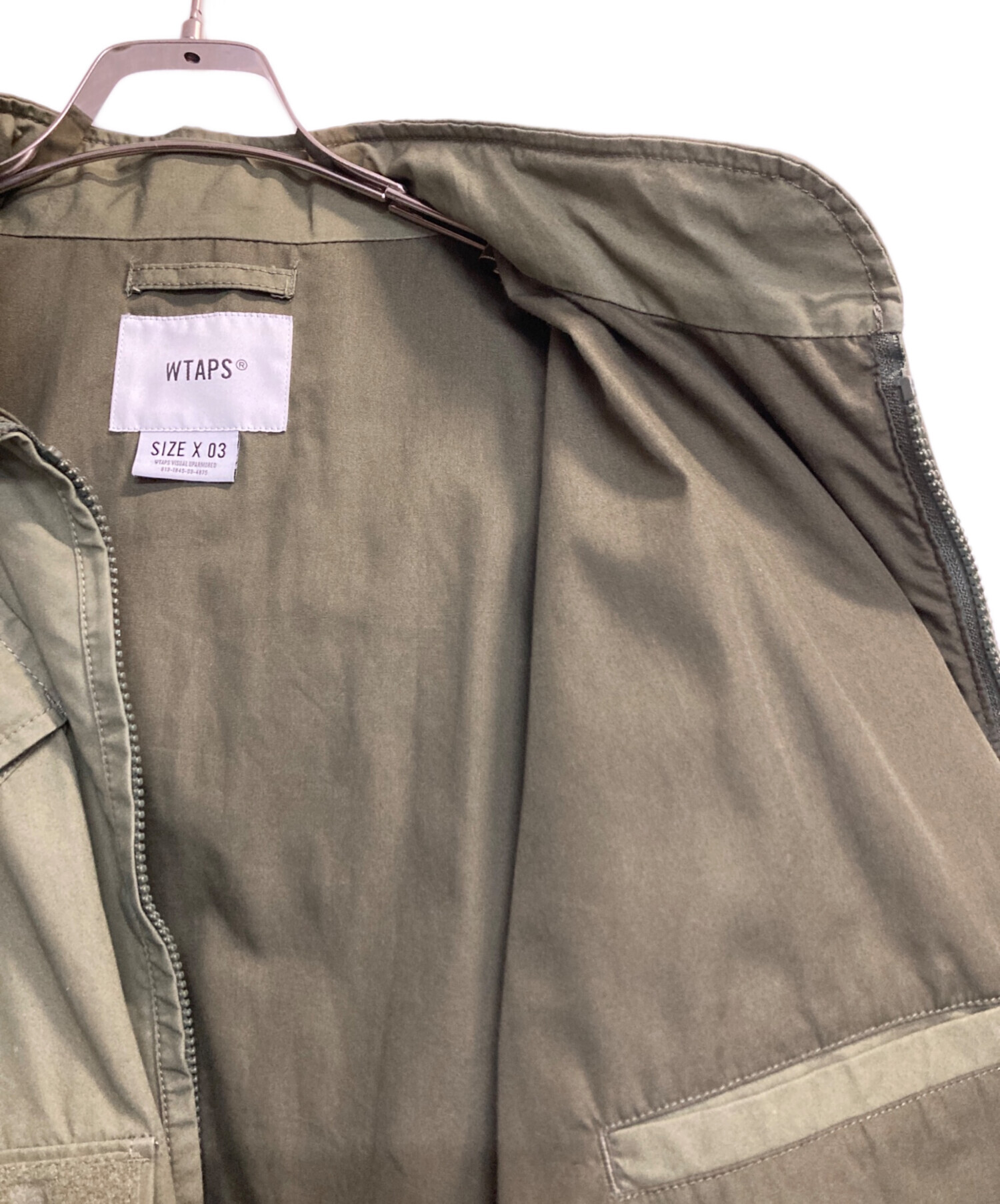 中古・古着通販】WTAPS (ダブルタップス) 19AW MODULAR/JACKET.COTTON