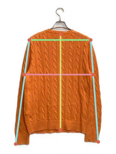 PoloRalphLauren ケーブルニット 綿100% 長袖S 新品タグ付 中古・古着通販】POLO RALPH LAUREN (ポロ・ラルフローレン) LS CBL CN