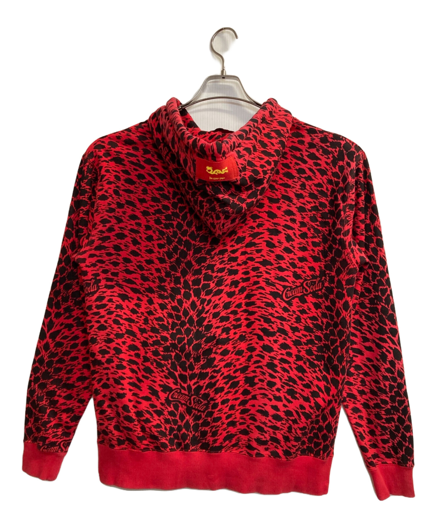 中古・古着通販】CREAM SODA (クリームソーダ) レオパード柄ジップ