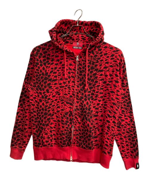 中古・古着通販】CREAM SODA (クリームソーダ) レオパード柄ジップ