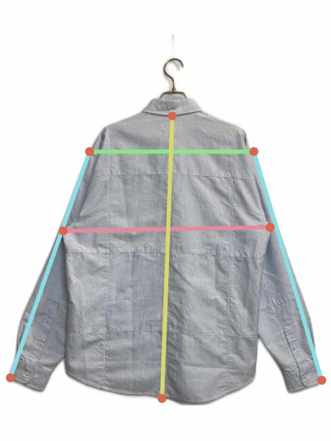 中古・古着通販】SUPREME (シュプリーム) 20AW Patchwork Oxford Shirt