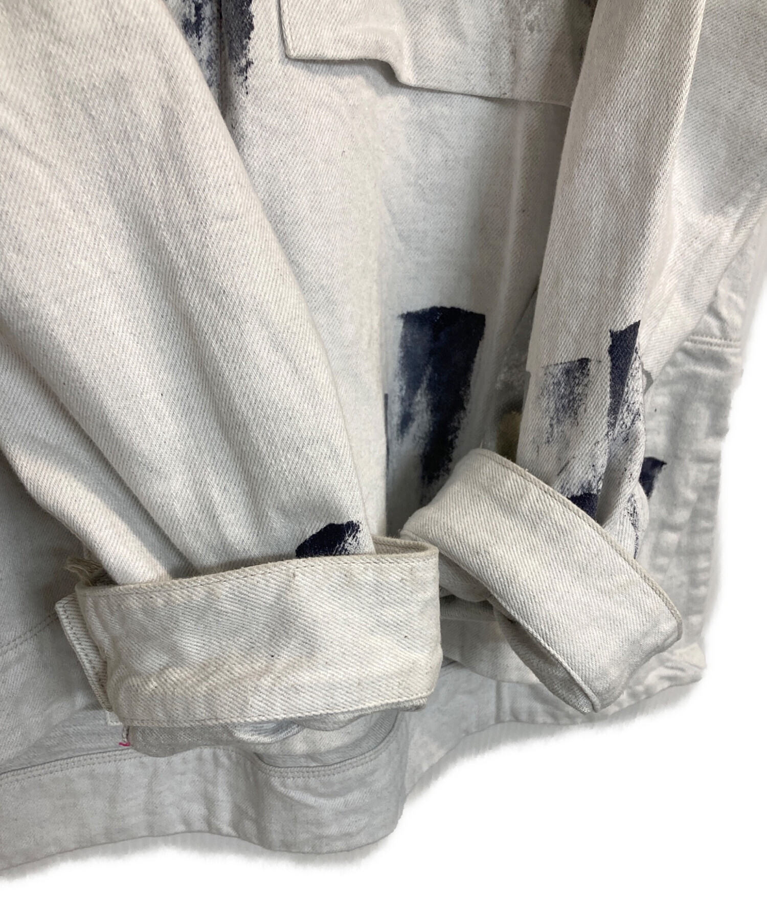 中古・古着通販】ANCELLM (アンセルム) ARTISAN SNOW DENIM SHIRT 