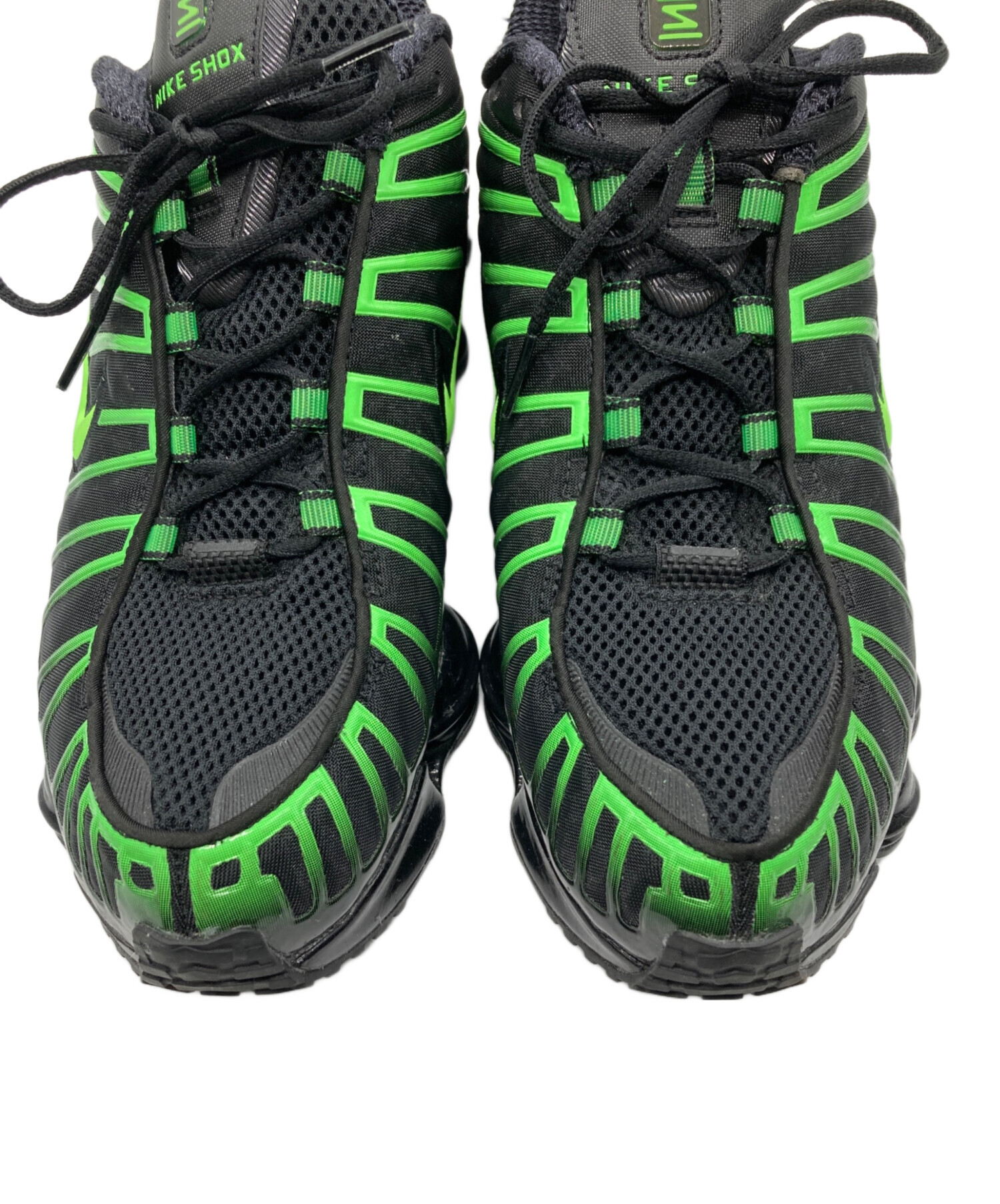 中古・古着通販】NIKE (ナイキ) スニーカー ブラック×グリーン サイズ