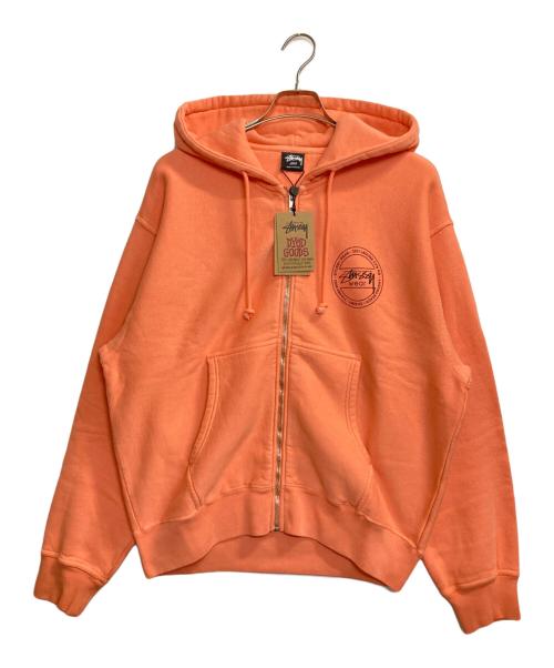 中古・古着通販】stussy (ステューシー) PIGMENT DYED ZIP HOODIE