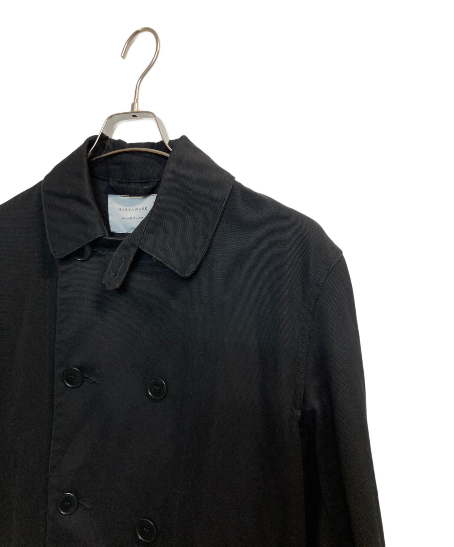 中古・古着通販】MARKAWARE (マーカウェア) ダスターコート ブラック