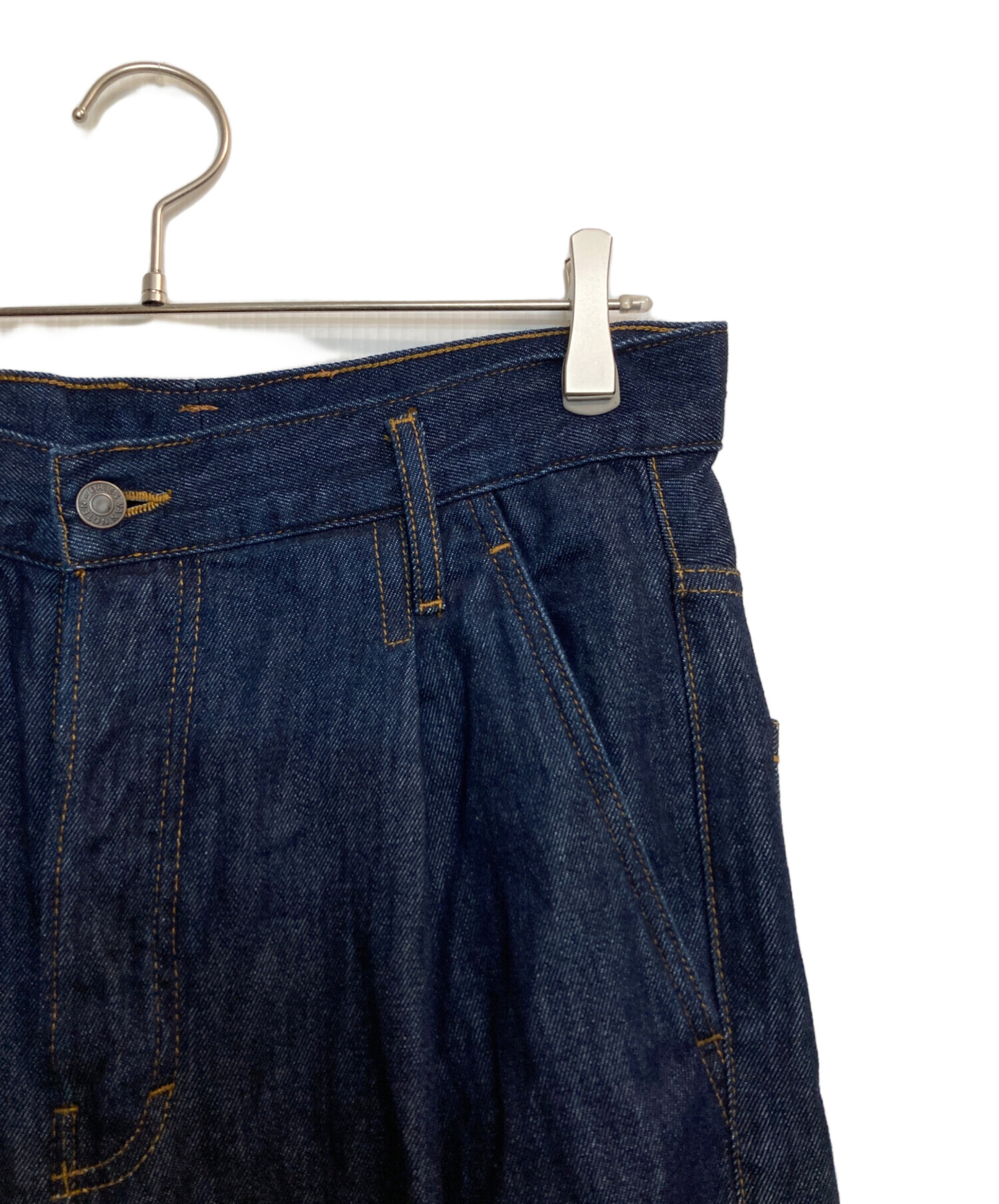 DRIES VAN NOTEN タックワイドデニム DRIES VAN NOTEN ドリスヴァンノッテン ジーンズ PILA 010916