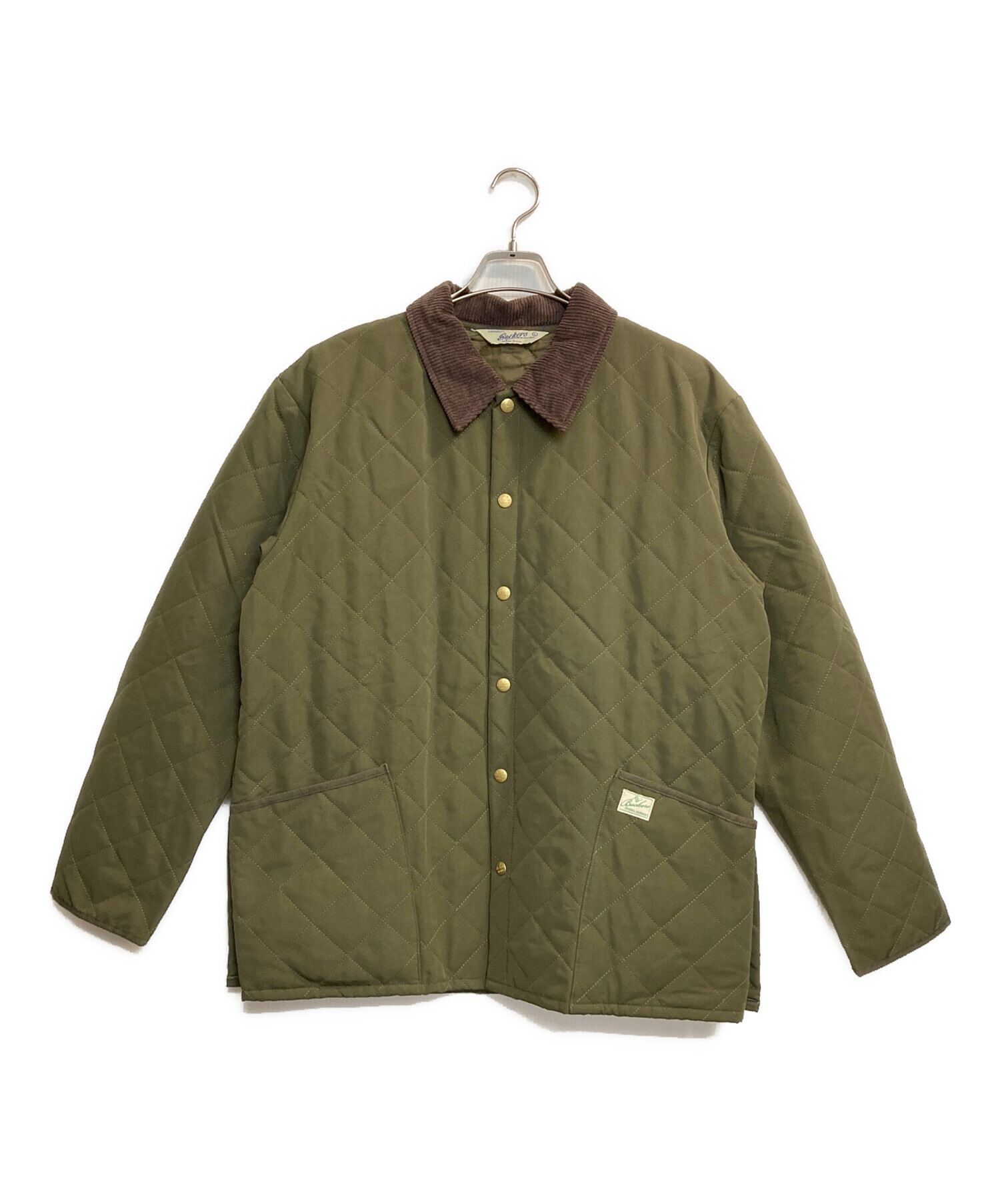 Backers ジャケット グリーン Lsize メンズbackers×グリーン系 –