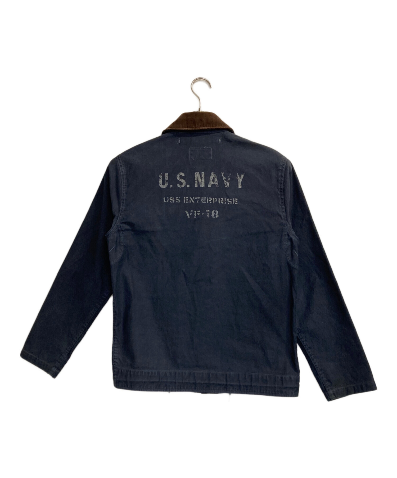 中古・古着通販】Pherrow's (フェローズ) デッキジャケット ネイビー