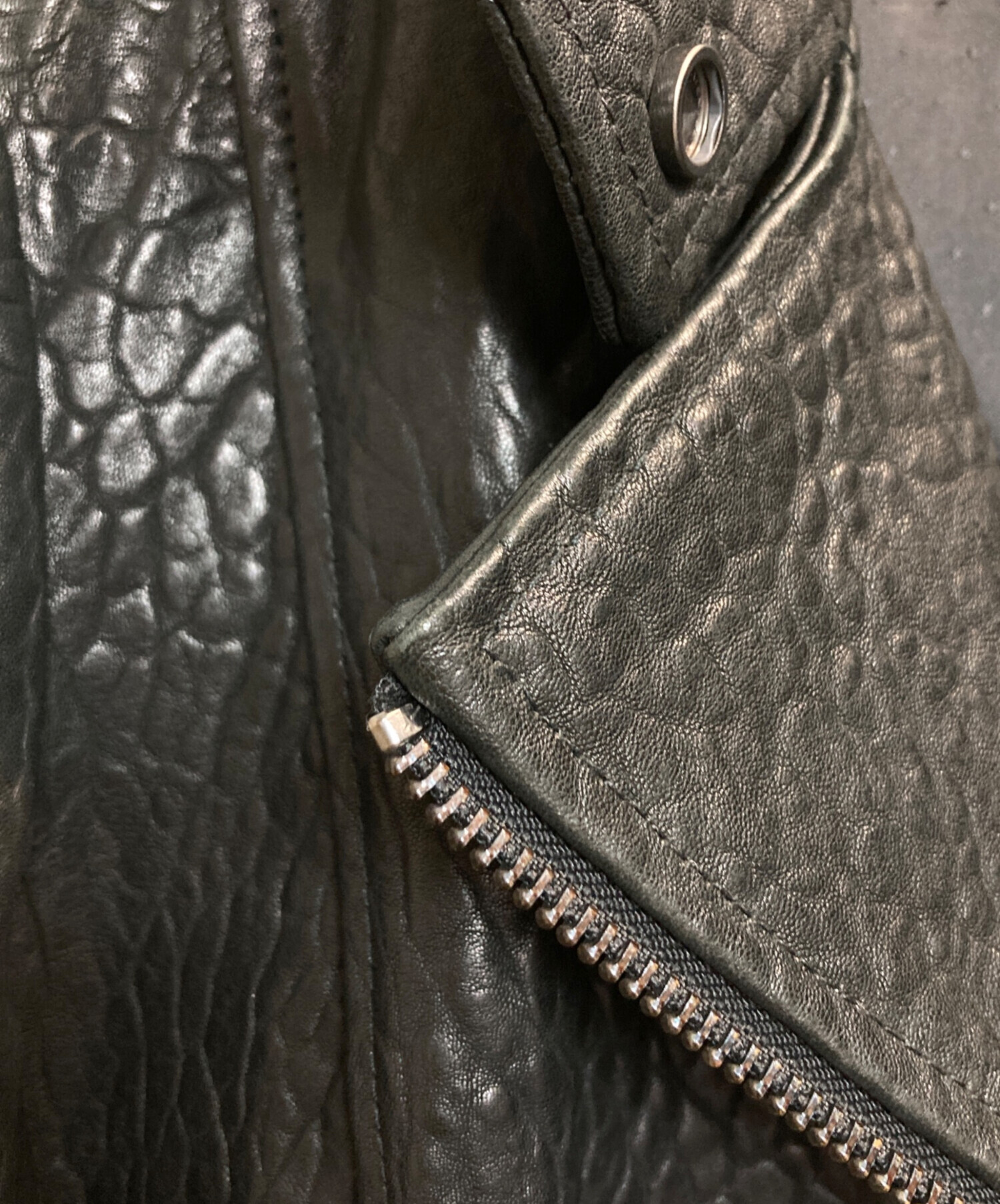 極美品　Weekend MaxMara レザージャケット ライダース　ブラック 中古・古着通販】WEEKEND Max Mara (ウィークエンド マックスマーラ