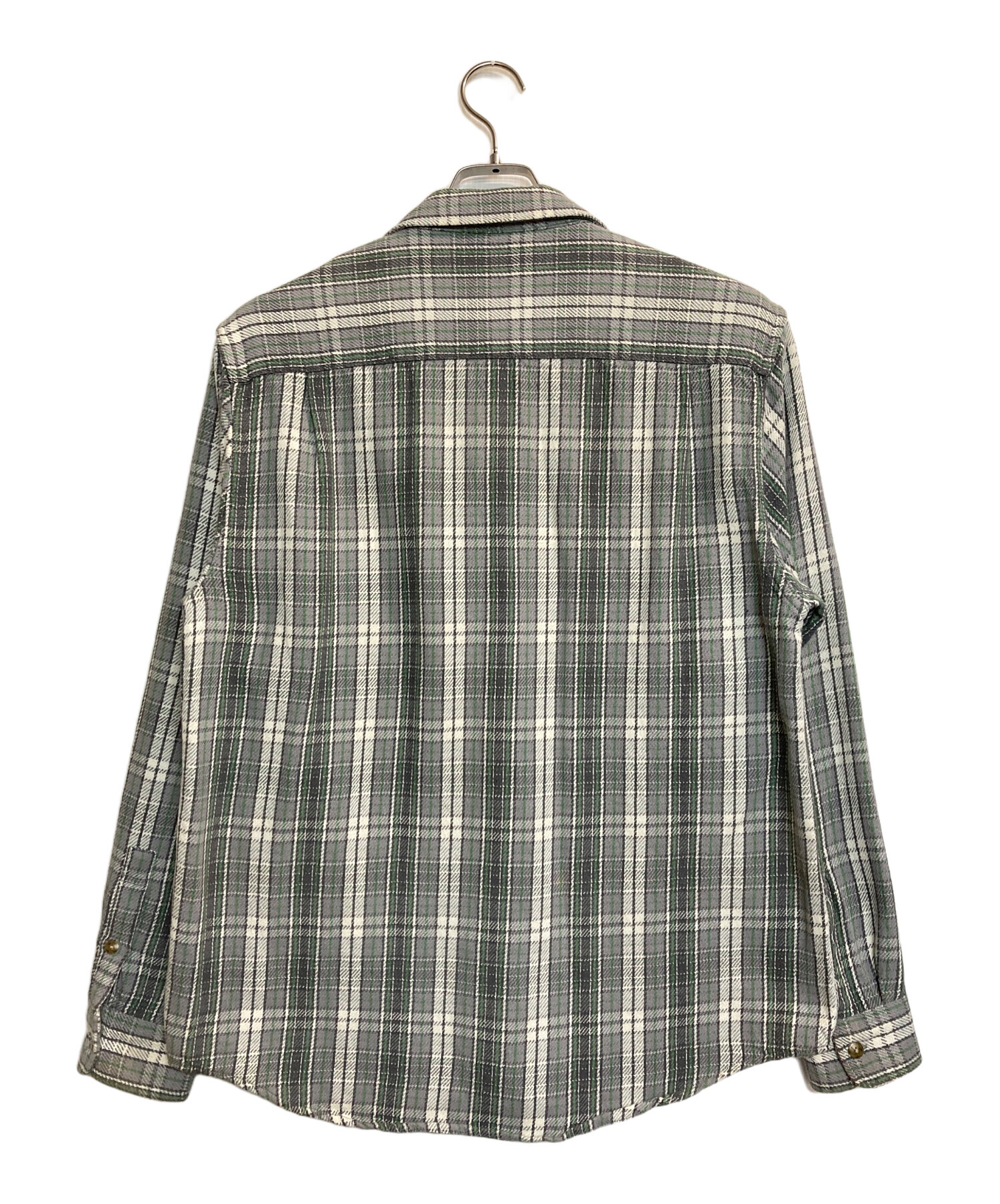 中古・古着通販】stussy (ステューシー) BEACH PLAID SHIRT/チェック