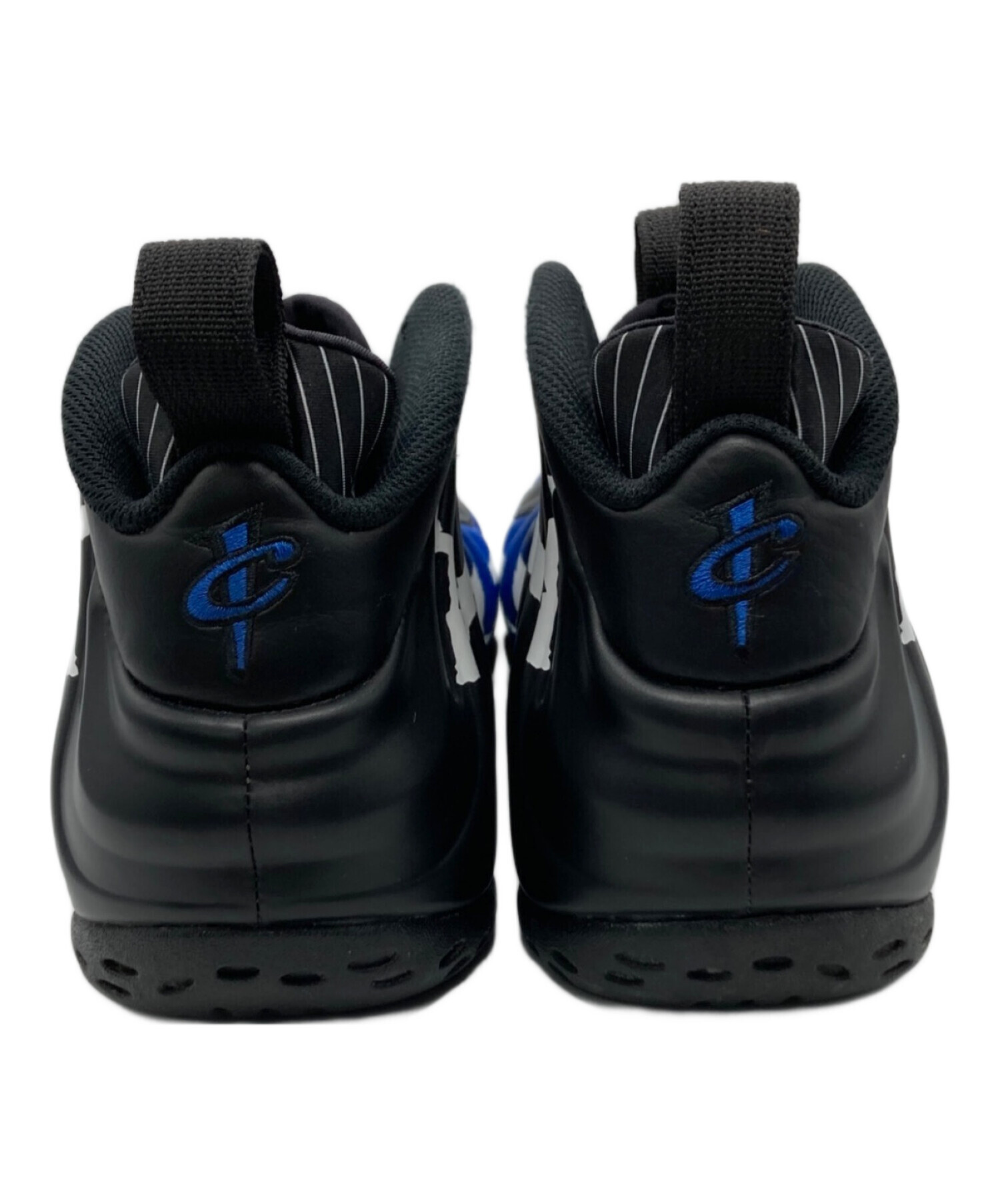 中古・古着通販】NIKE (ナイキ) AIR FOAMPOSITE ONE ブラック×ブルー 