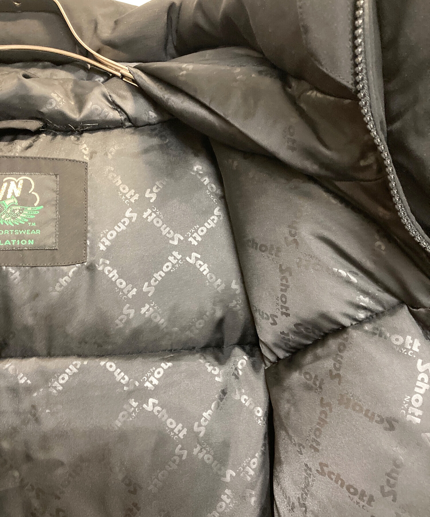 中古・古着通販】Schott (ショット) 2TONE SNORKEL DOWN PARKA / 2