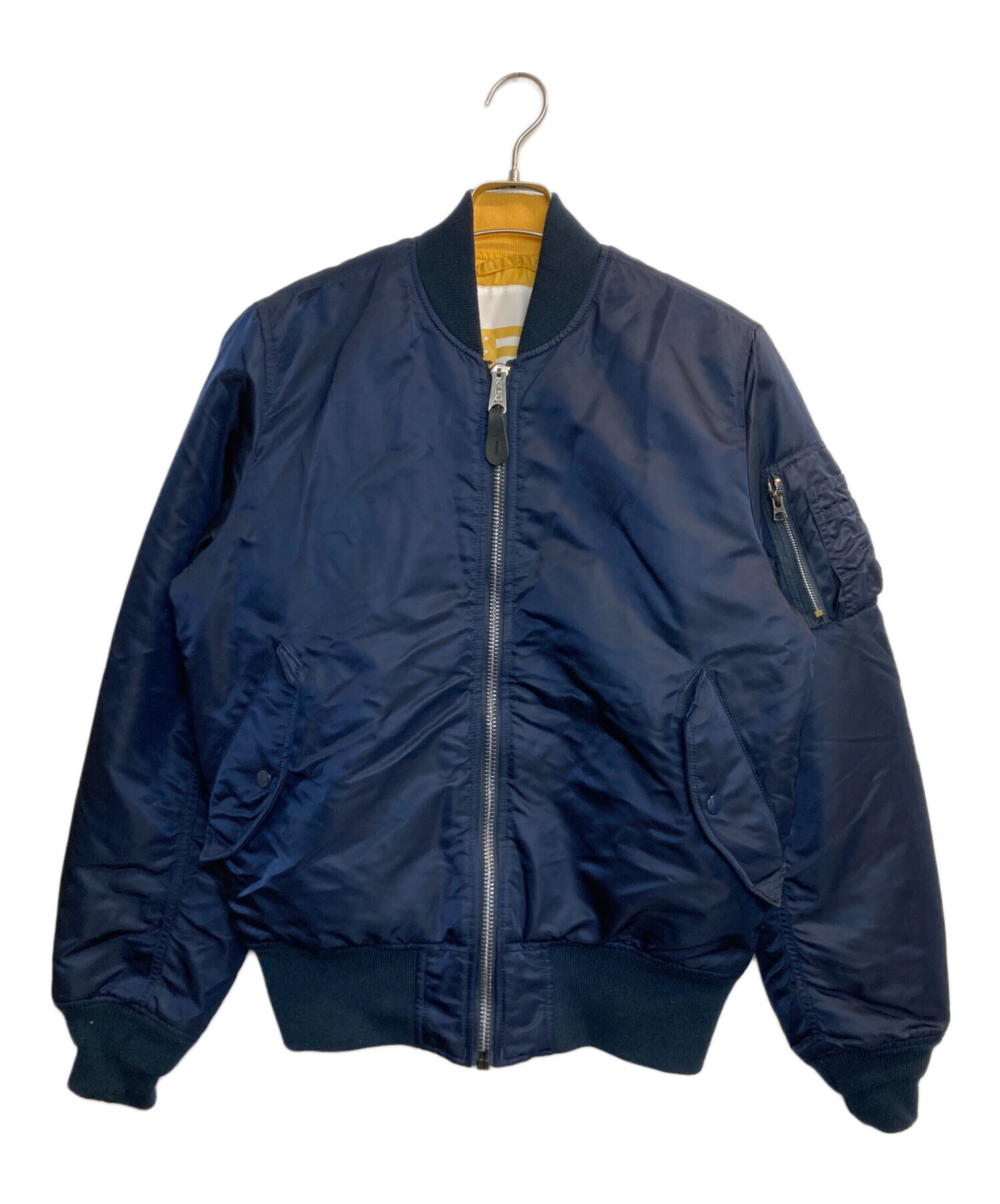 中古・古着通販】ALPHA (アルファ) リバーシブルMA-1ジャケット