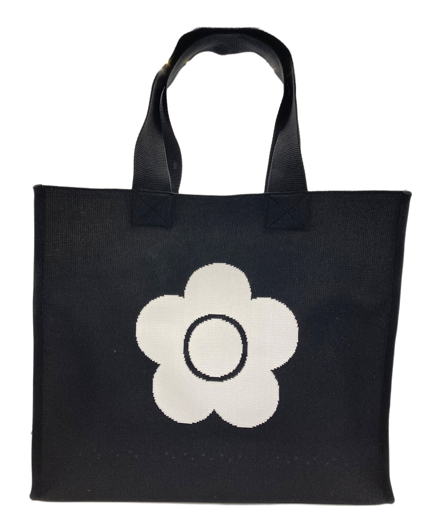 中古・古着通販】MARY QUANT (マリークヮント) ニットトートバッグ 