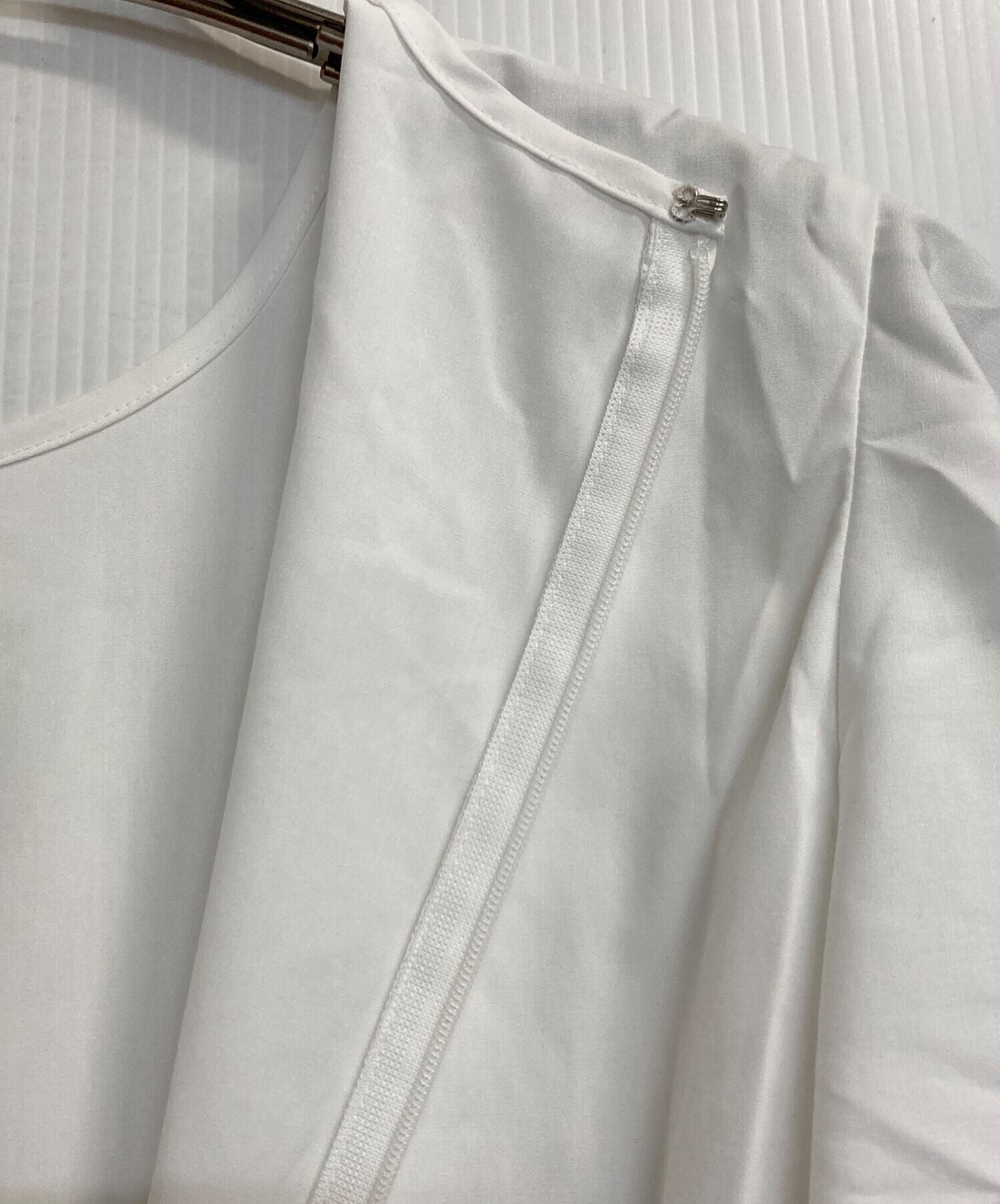 中古・古着通販】ENFOLD (エンフォルド) ブラウス ホワイト サイズ:38