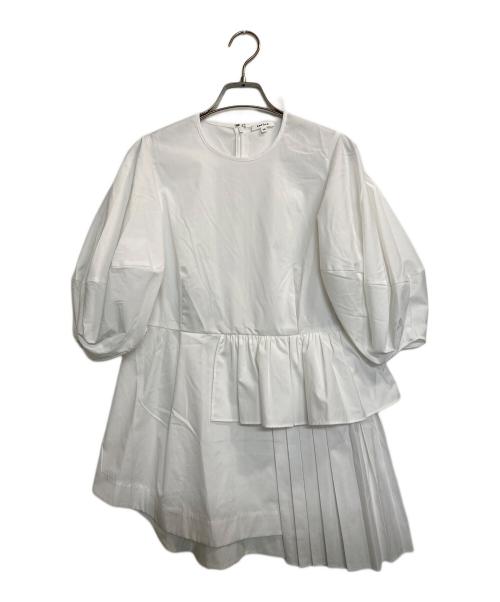 中古・古着通販】ENFOLD (エンフォルド) ブラウス ホワイト サイズ:38