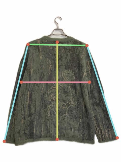 derschutze デルシュッツ 24AW カモフラシャギーニット M - メルカリ 