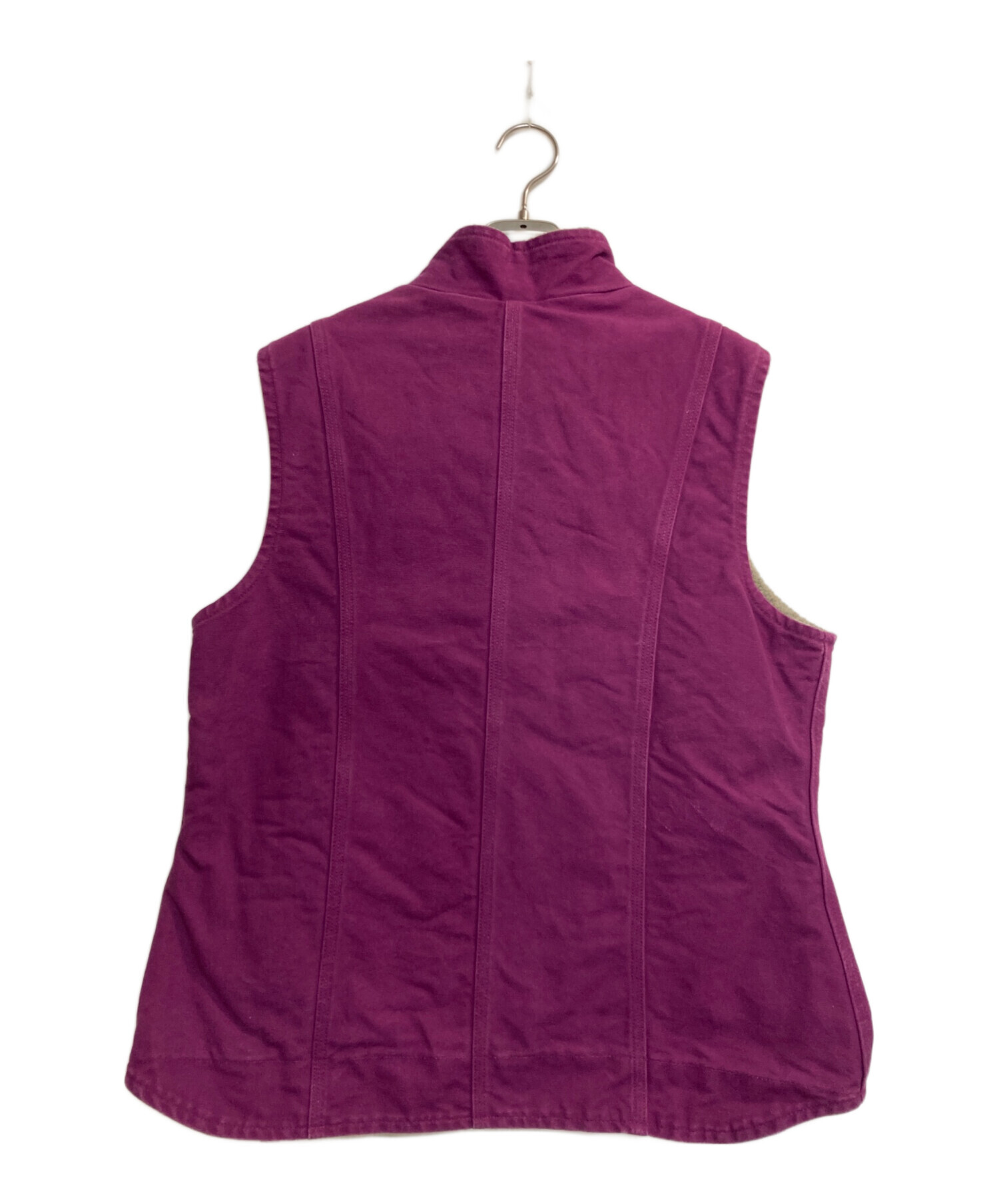 Carhartt カーハート ダックベスト　内側ボアフリース 中古・古着通販】CarHartt (カーハート) 裏ボアダックベスト パープル